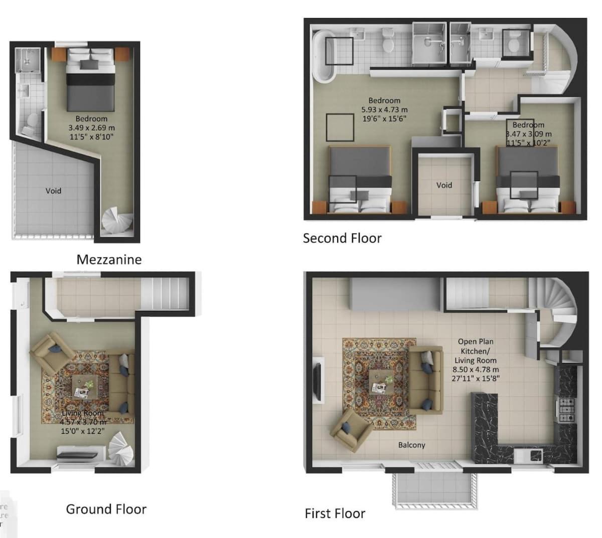 Converted Factory Loft Apartment ブリストル エクステリア 写真